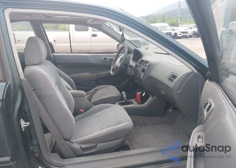 1998 Honda Civic Ex from USA, damaged, VIN 1HGEJ8148WL134623